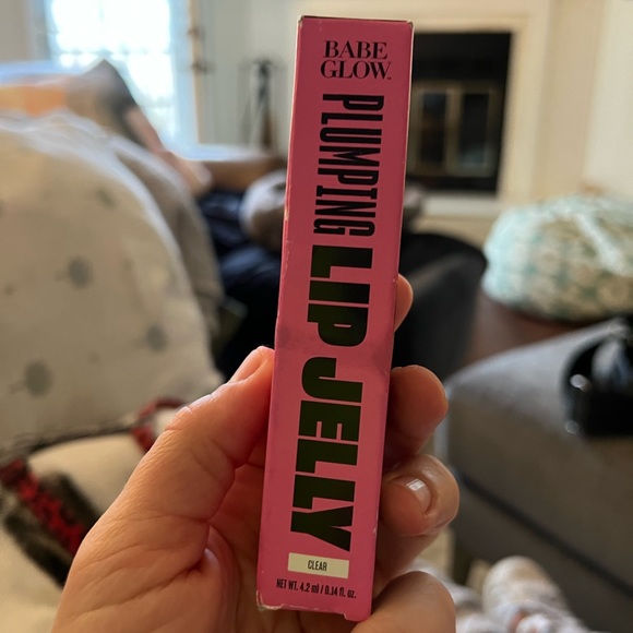 NIB babe glow plumping lip jelly clear - Picture 2 of 3